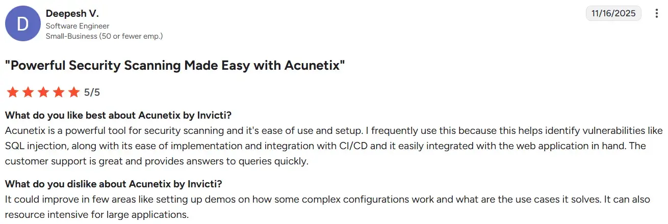 Acunetix Review