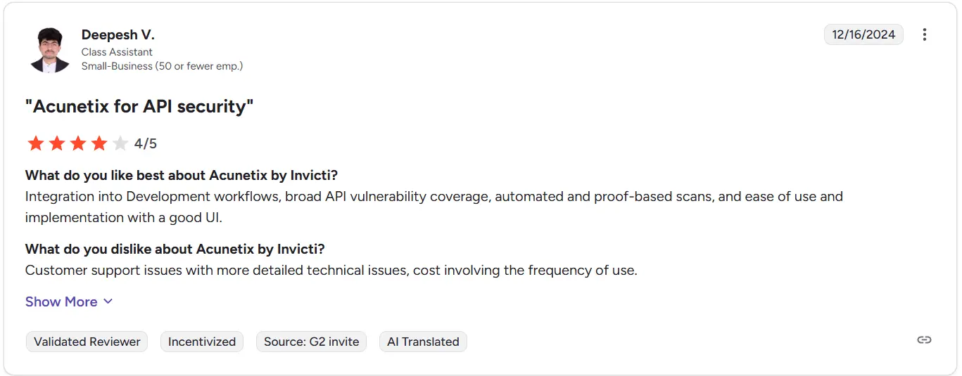 Acunetix review