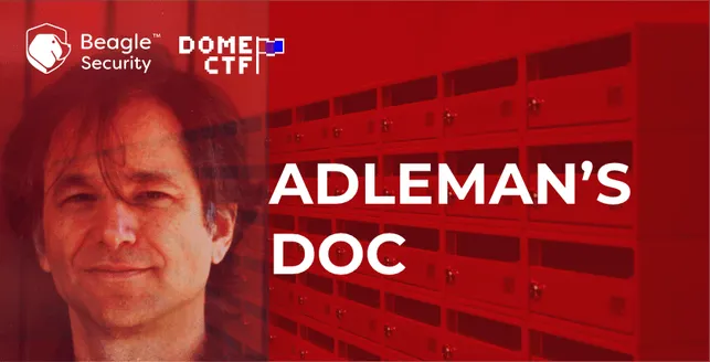 Adleman's Doc Writeup