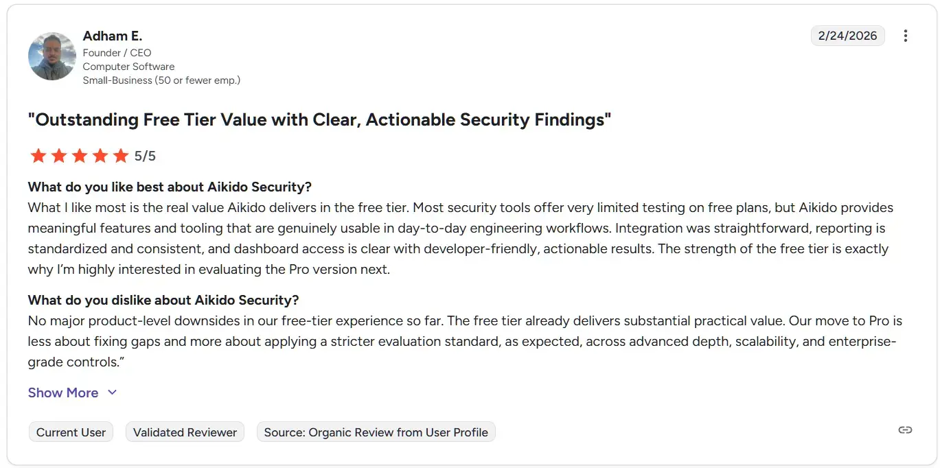 Aikido review Aikido review