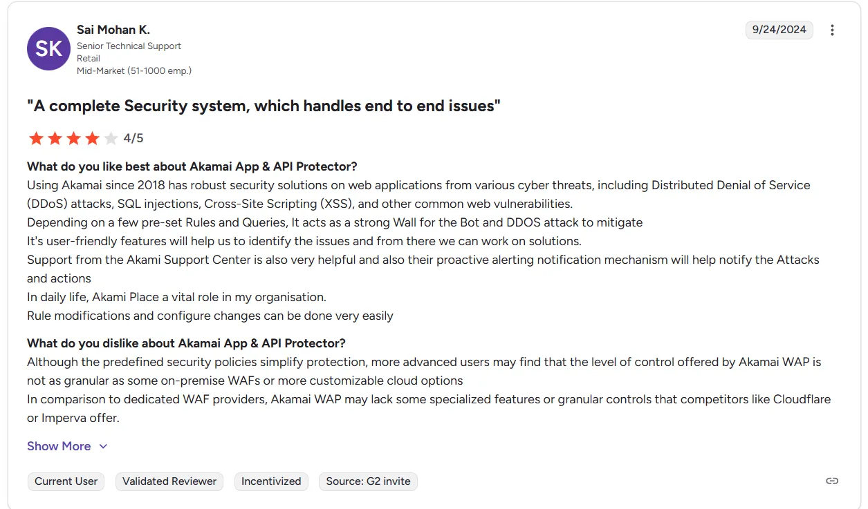Akamai App Review