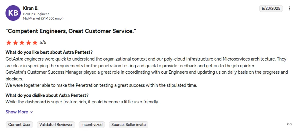 Astra review