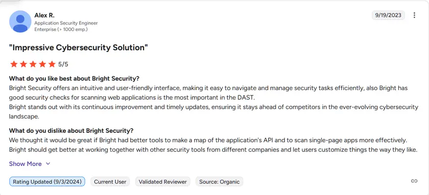 Bright Security review