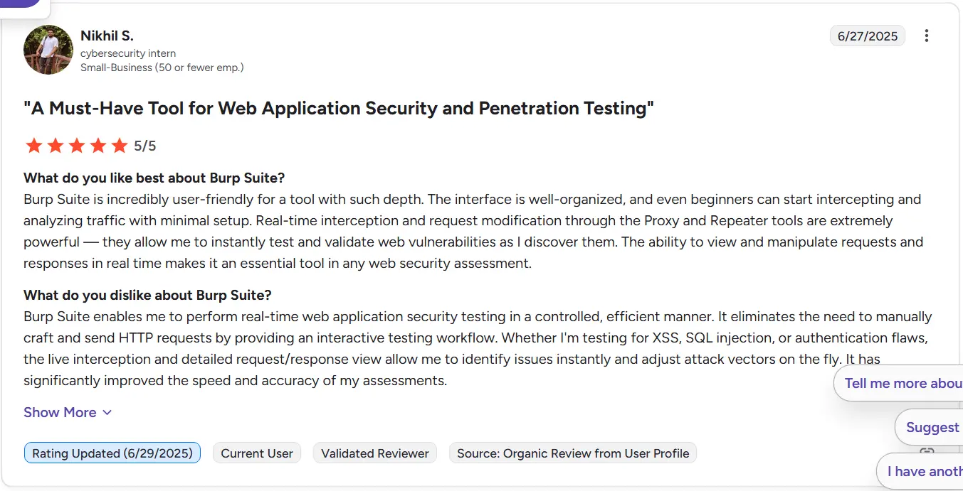 Burp Suite review