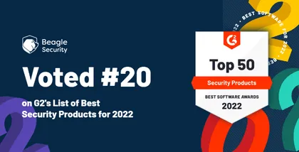 Beagle Security listed among G2’s Best Security Products 2022