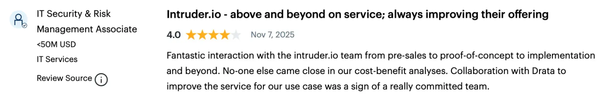 Intruder Review