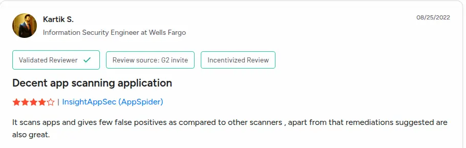 Rapid7 reviews