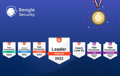 Beagle Security named a Leader in G2's Winter 2022 Report