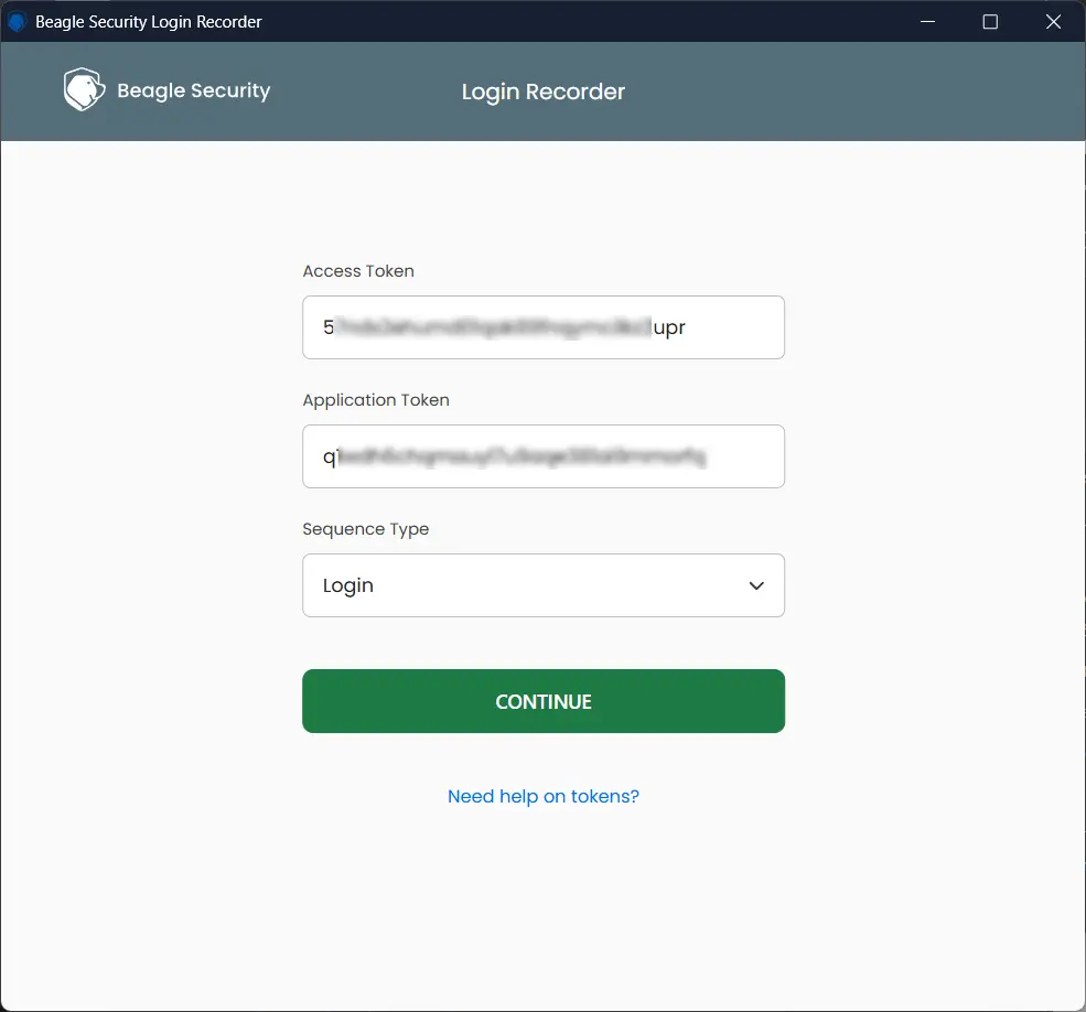 login recorder