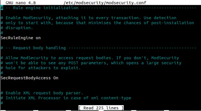 ModSecurity inner