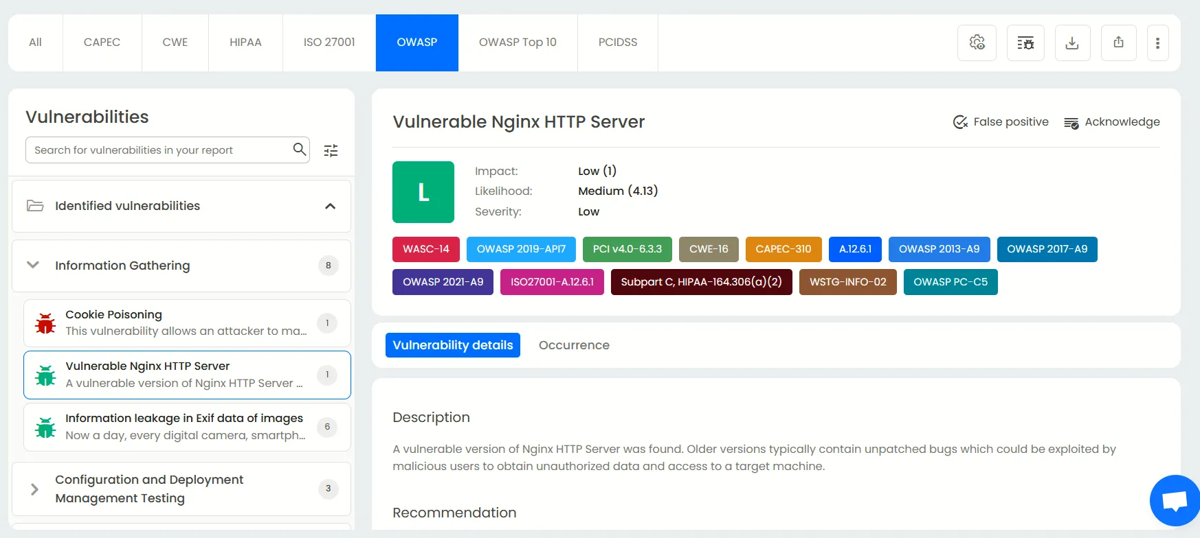 OWASP reports showcase