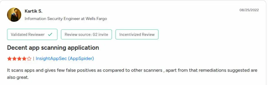 Rapid7 InsightAppSec Review