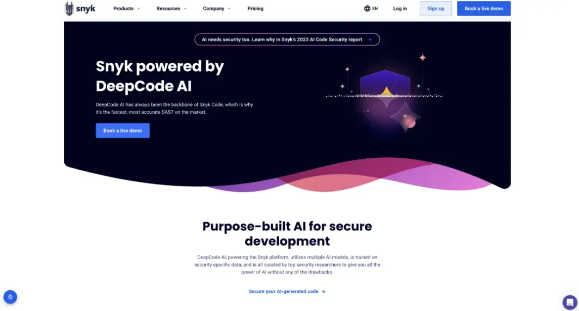 Snyk DeepCode AI Logo