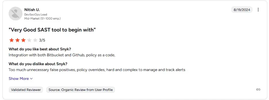 Snyk review Snyk review