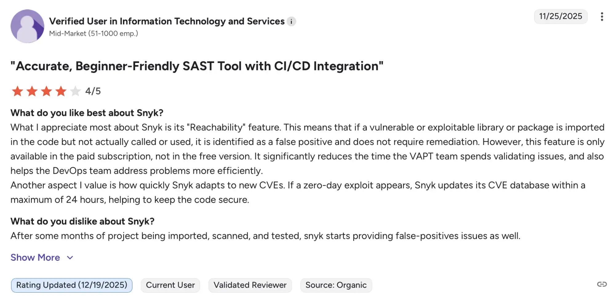 CI/CD Pipeline Screenshot