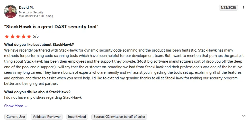 StackHawk review