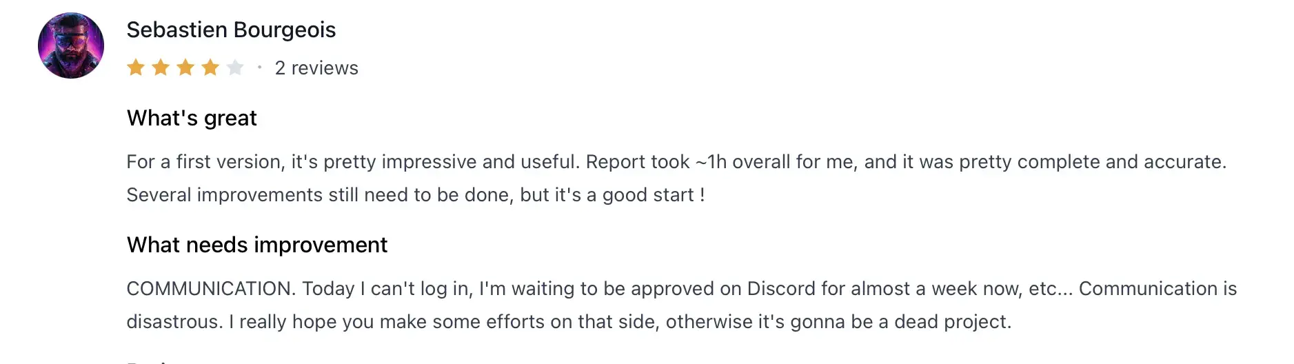 Strix Product Hunt Rating