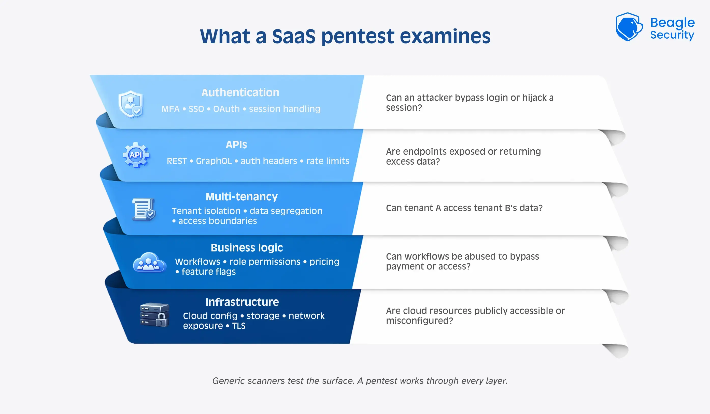 what a saas pentest examines