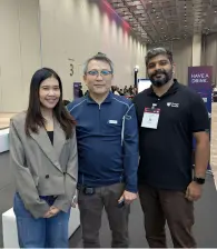 Networking at Cybersec Asia 2026.