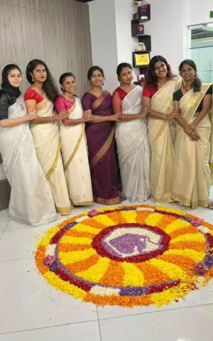 A picture from Onam celebrations