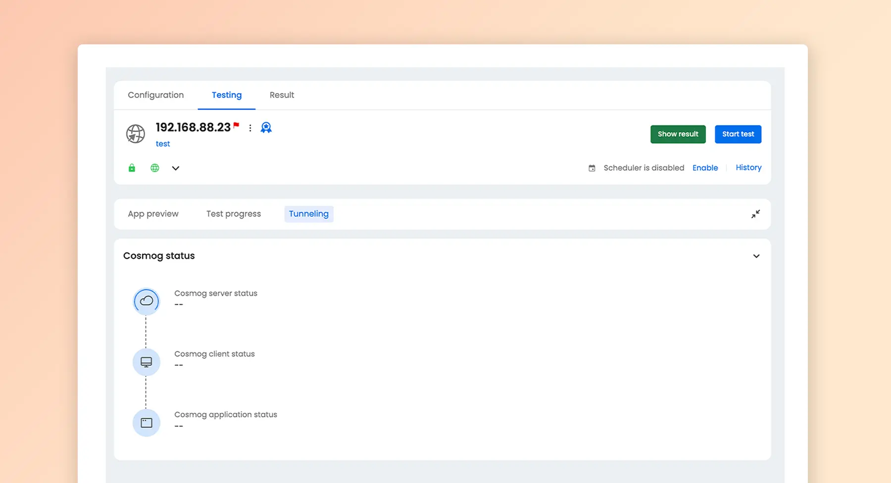 Launch your tests
