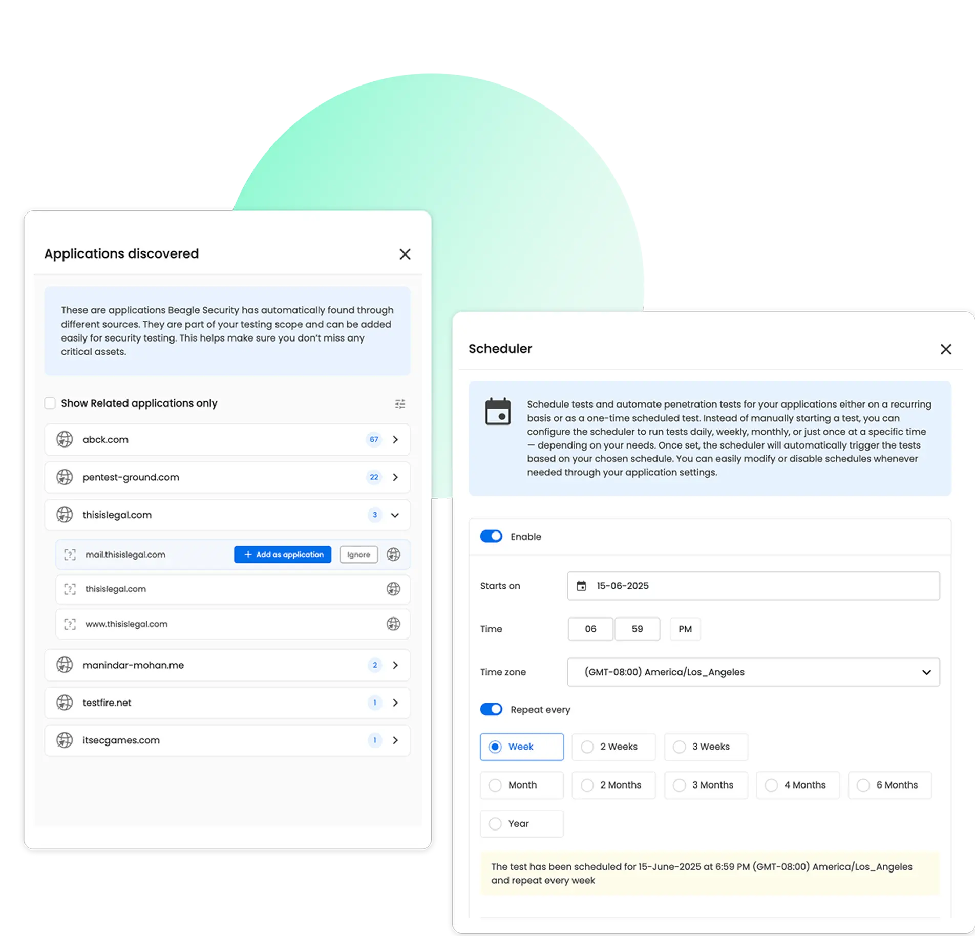 Assets & Scheduler