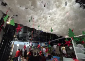 Office Christmas decoration