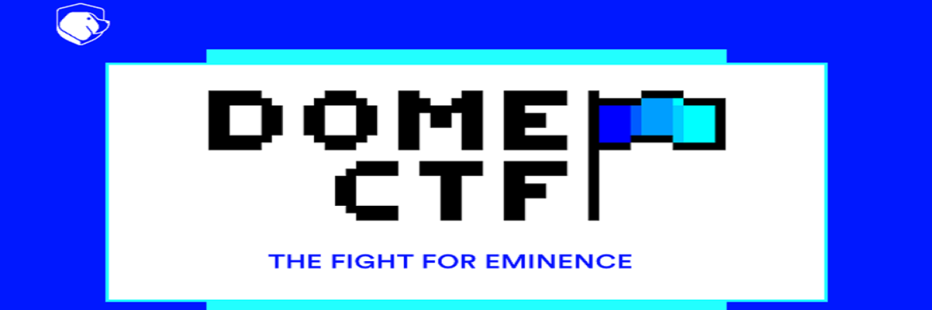 The banner created by the team for DomeCTF 2021.
