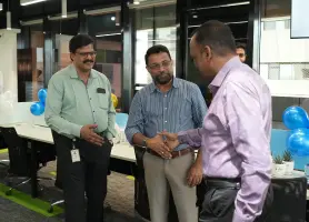 Our chief guest and special guests engaged in a conversation.